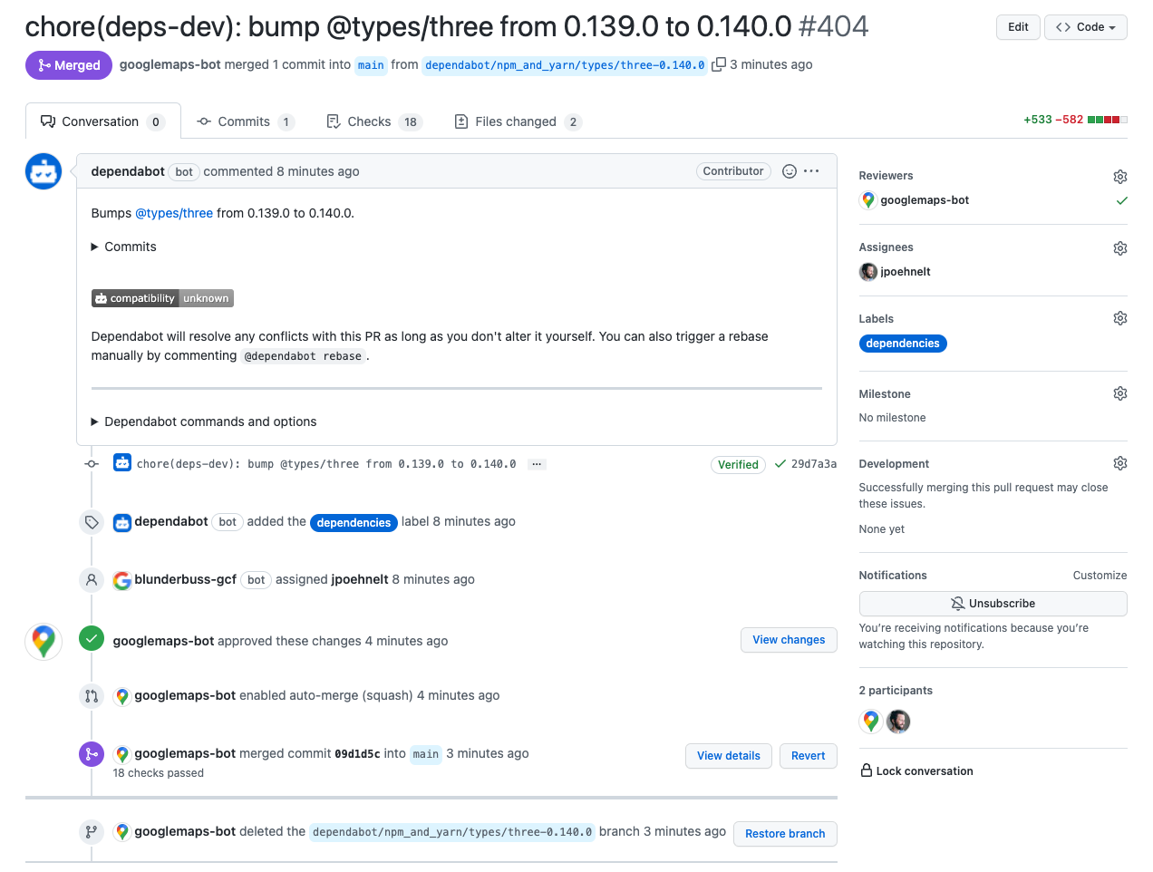 Automating DependaBot pull request approval and merging