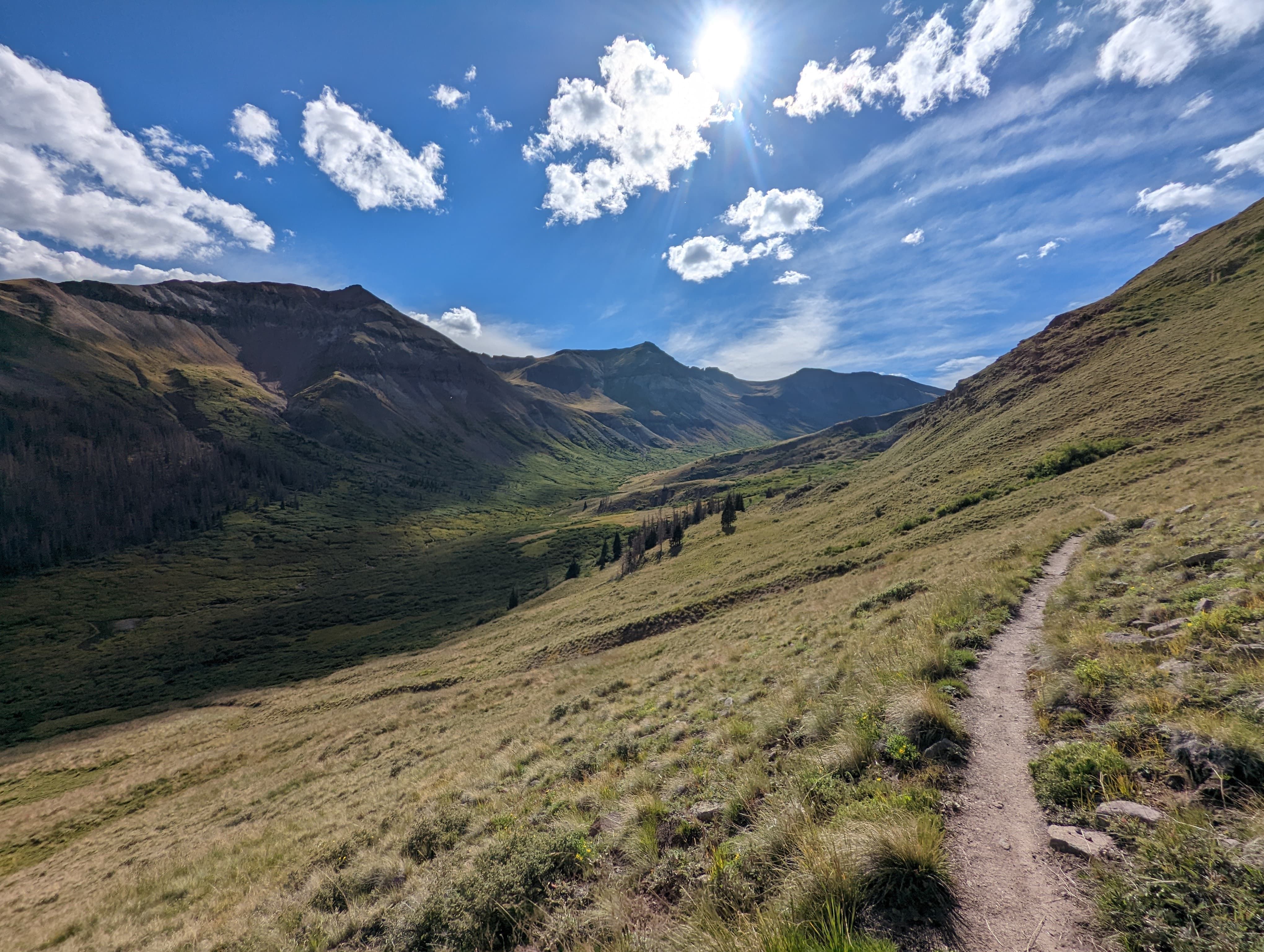 Singletrack along the Creede 100 course