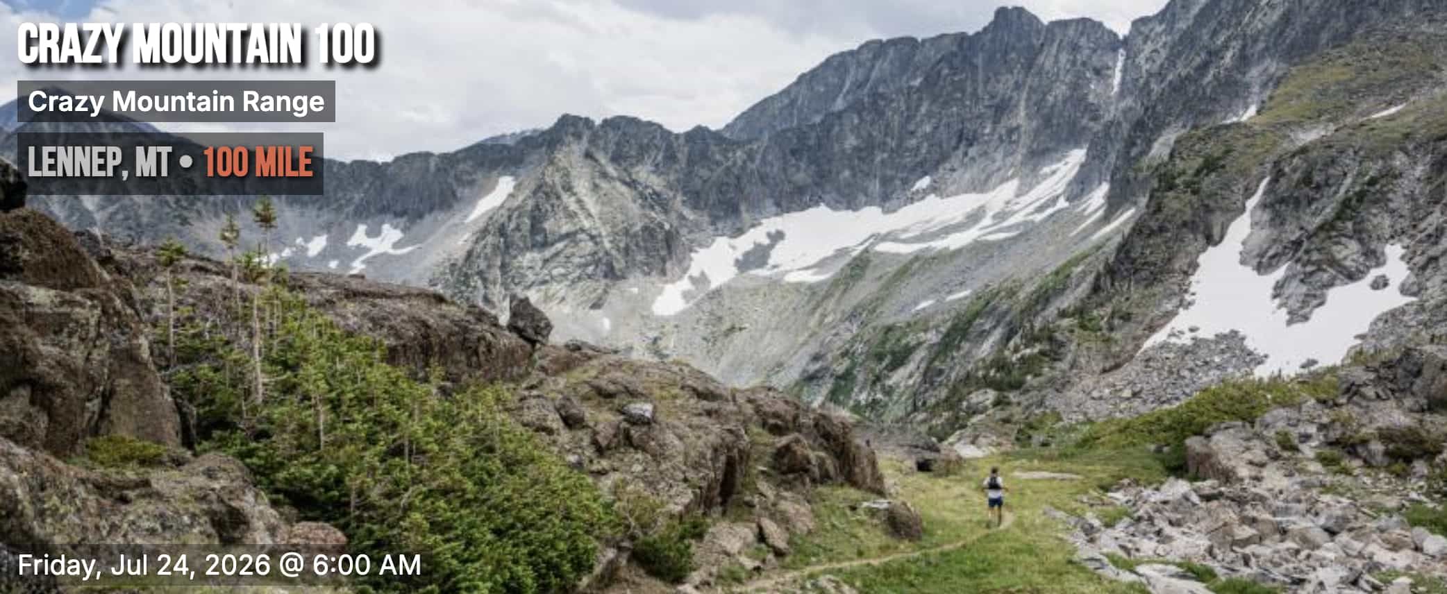 Crazy Mountain 100 Ultra Marathon